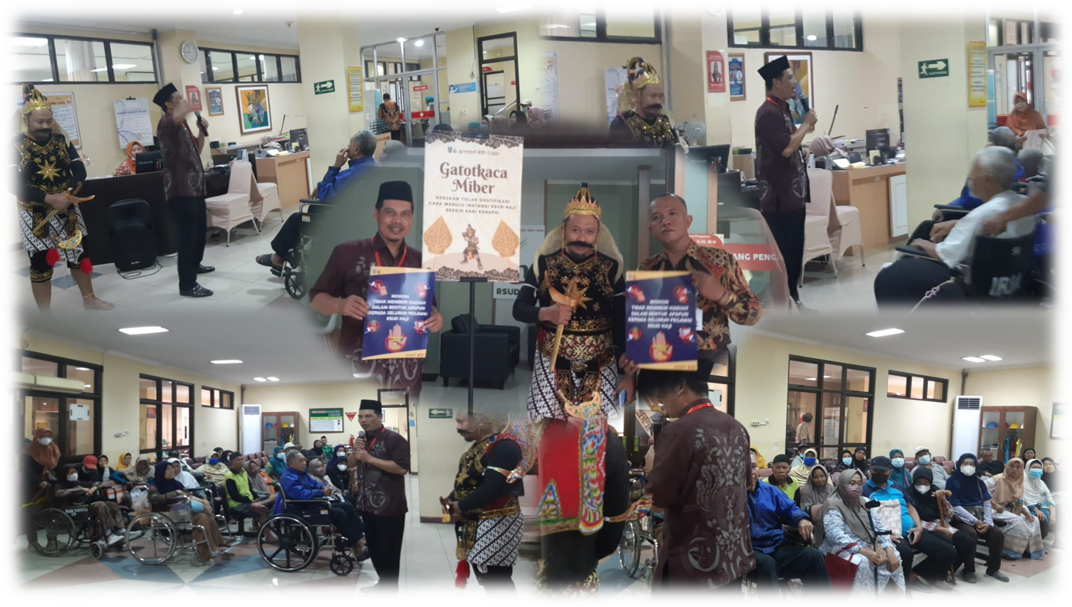 Kampanye Anti Gratifikasi (Anti Korupsi) Menarik Perhatian Pasien Rawat Jalan