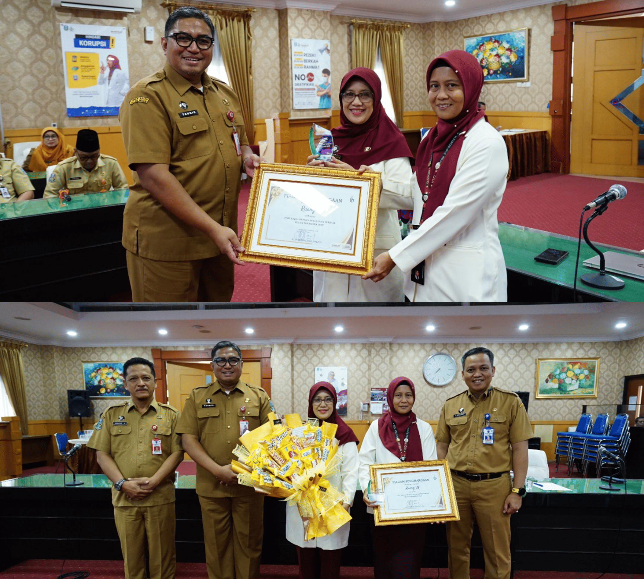 Ruangan VK Bersalin IGD Meraih Predikat Unit Pelayanan Terbaik Bulan November 2025