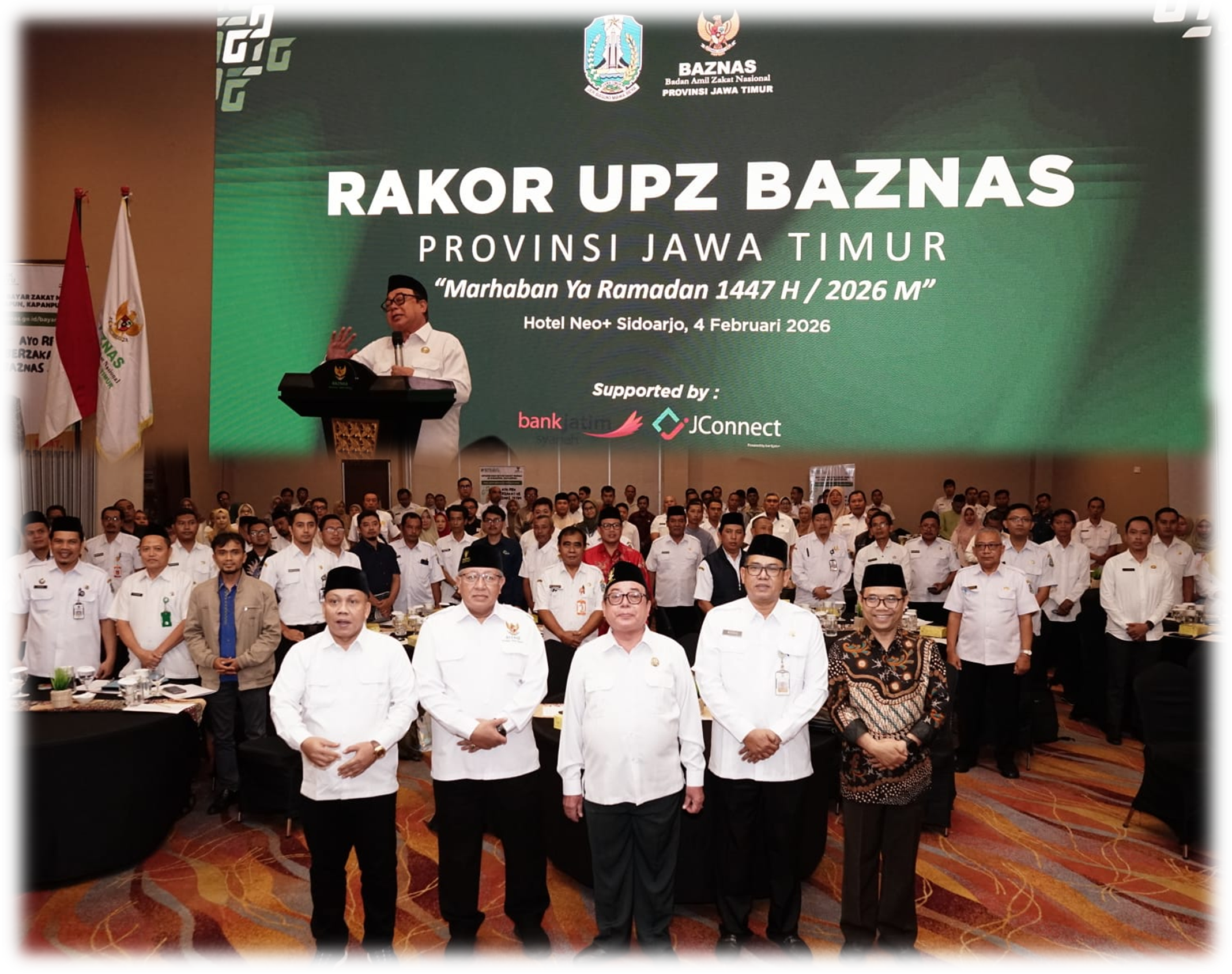 Rakor UPZ BAZNAS Jawa Timur menyambut Bulan Suci  Ramadan 1447 H