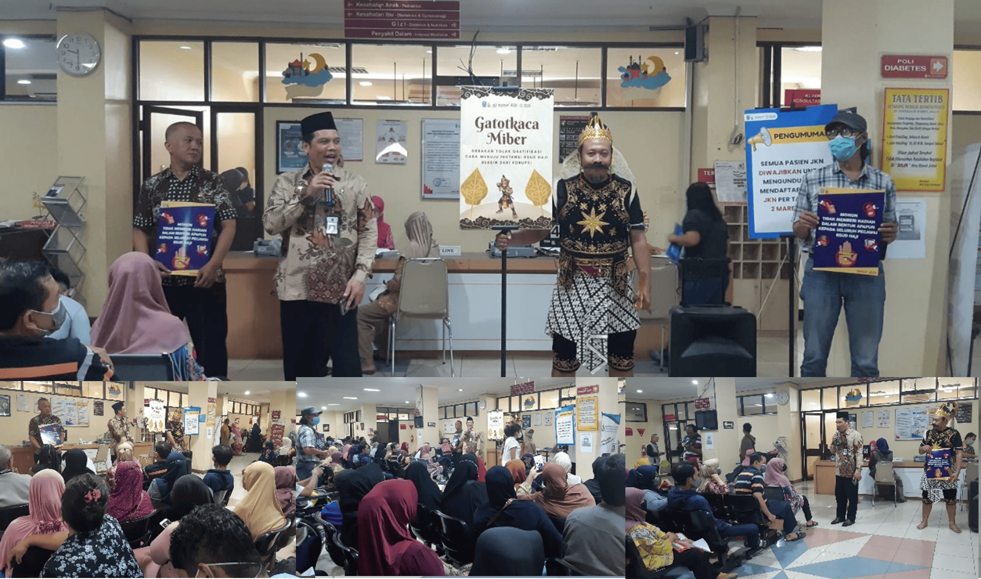 Tim Inovasi Inovasi "GATOTKACA MIBER" Lakukan Penyuluhan Anti Korupsi untuk Wujudkan Rumah Sakit Bersih dari Korupsi