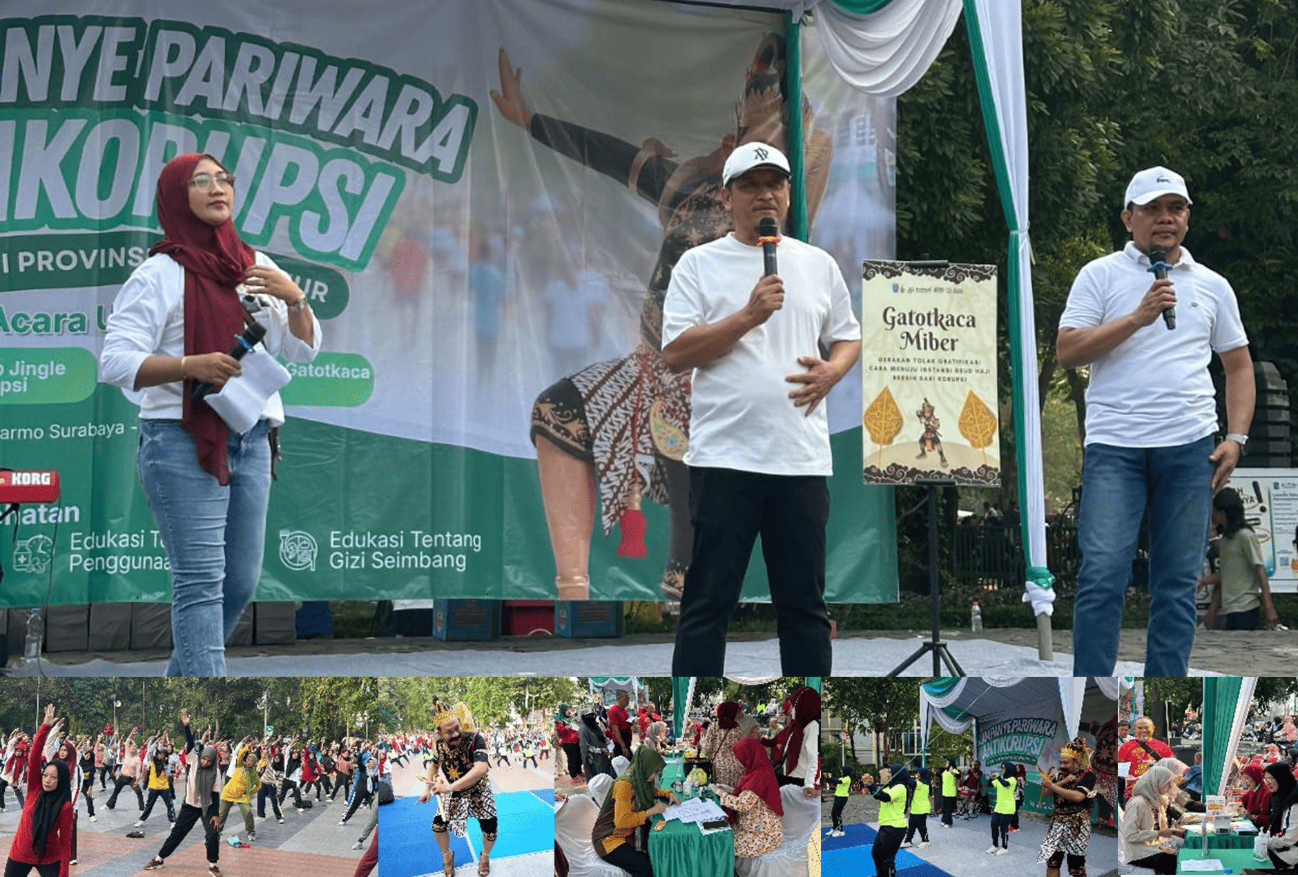 Jurus RSUD Haji dalam Pemberantasan Korupsi dan Gerakan Masyarakat Sehat