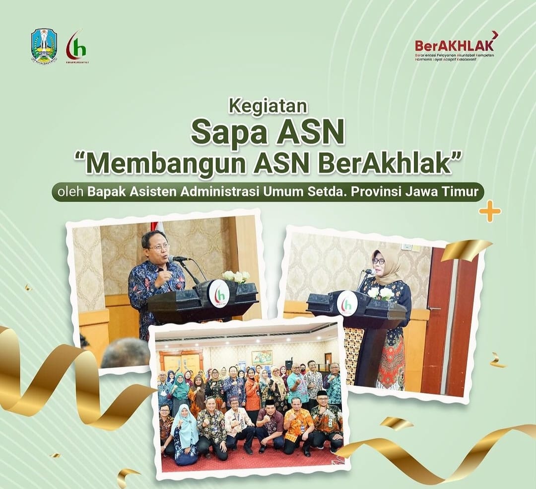 Kunjunga Bapak Dr. H. Akhmad Jazuli , SH, MSi Asisten Administrasi Umum Setda Prov Jatim ke RSUD Haji