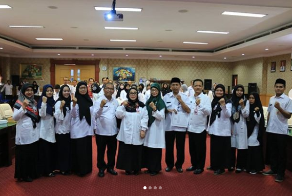 Pengukuhan Pengelola Instalasi Pengadaan Barang dan Jasa di RSU Haji Surabaya