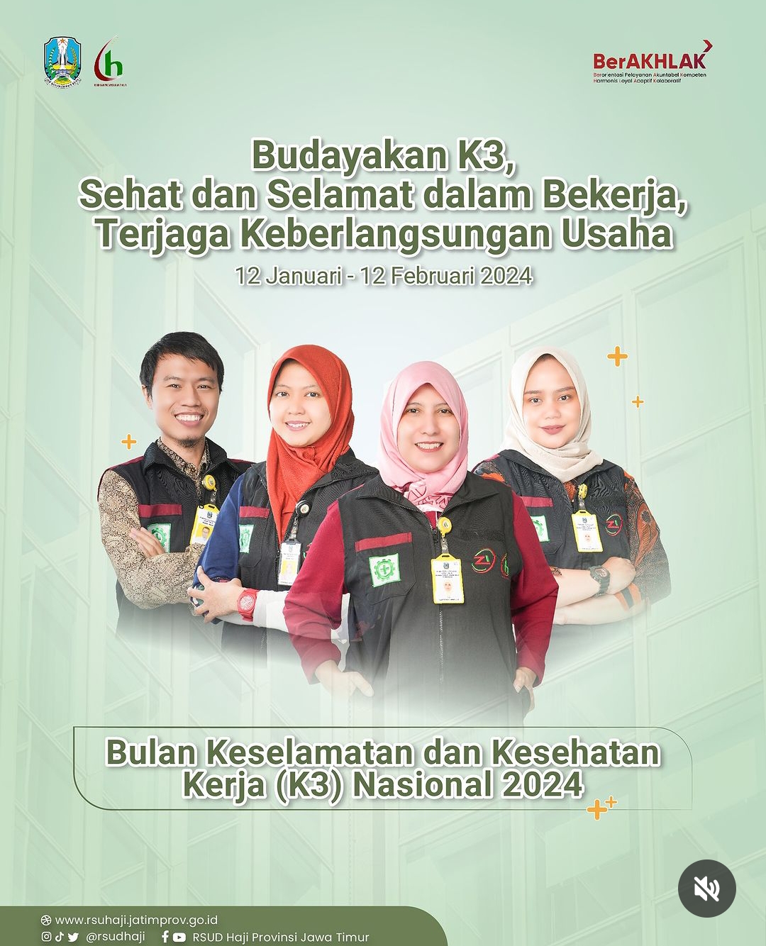 ADA BULAN K3 DI RSUD HAJI PROVINSI JAWA TIMUR