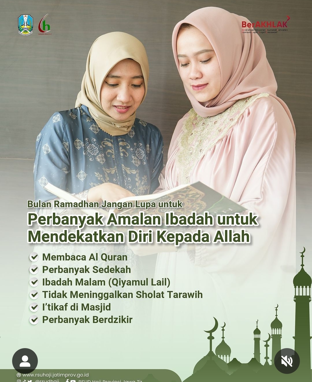 Manfaatkan Bulan Ramadhan dengan memperbanyak Amal Ibadah