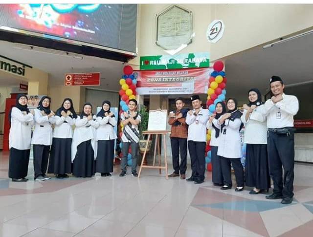Pelaksanaan Visitasi Lapangan Zona Integritas (ZI) menuju Wilayah Bebas dari Korupsi (WBK) oleh Tim Penilai Nasional (TPN) di RSU Haji Surabaya