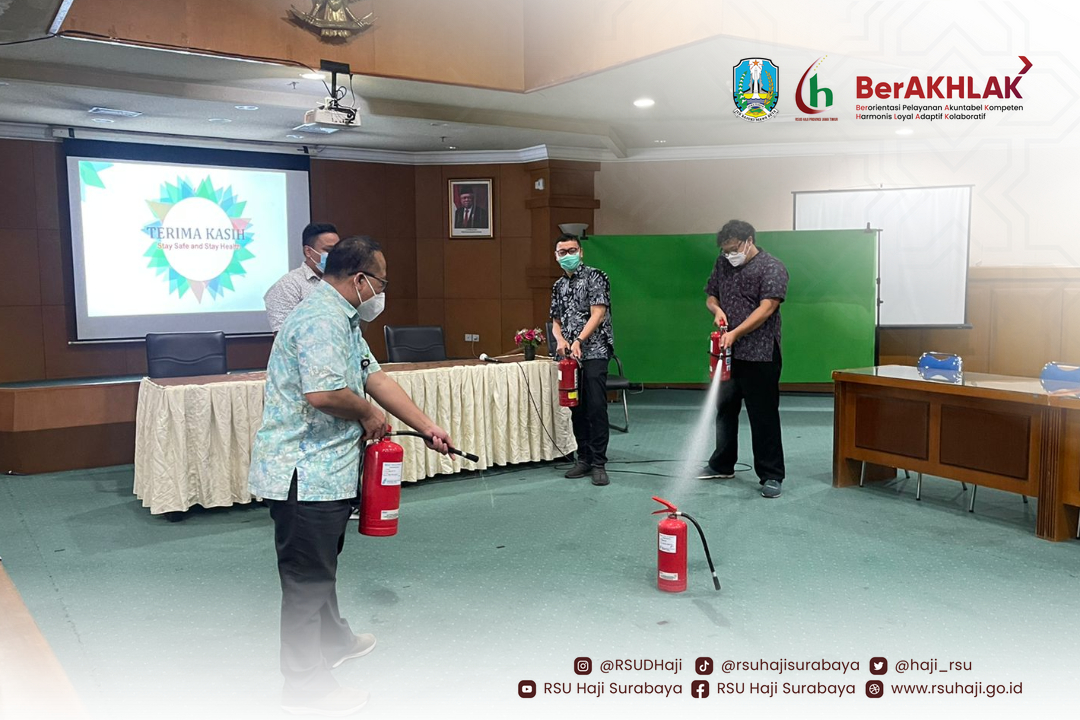 REVIEW PELATIHAN RESUSITASI JANTUNG DAN PARU, HAND HYGIENE, PATIENT SAFETY DAN PENGGUNAAN APAR BAGI TENAGA KESEHATAN LAINNYA