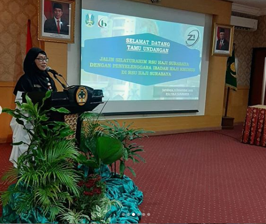 Jalin Silaturahim RSU Haji Surabaya dengan Penyelenggara Ibadah Haji Khusus