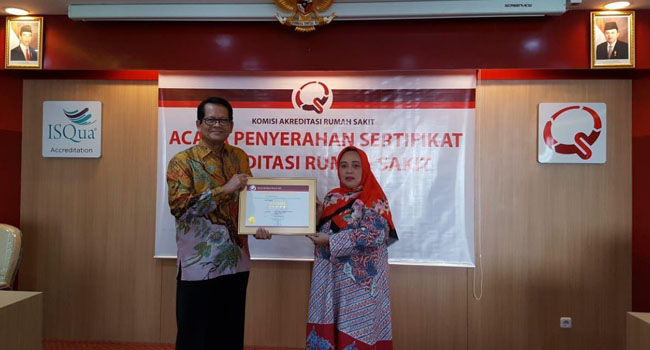 Raih Kembali Akreditasi Paripurna KARS RSU Haji Surabaya Tahun 2018