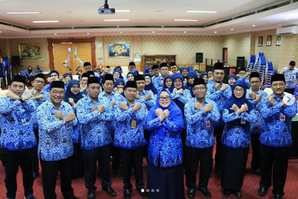 Pengukuhan Pejabat-Pejabat Pengurus Barang Aset dan Pengurus Barang Persediaan RSU Haji Surabaya Tahun 2020