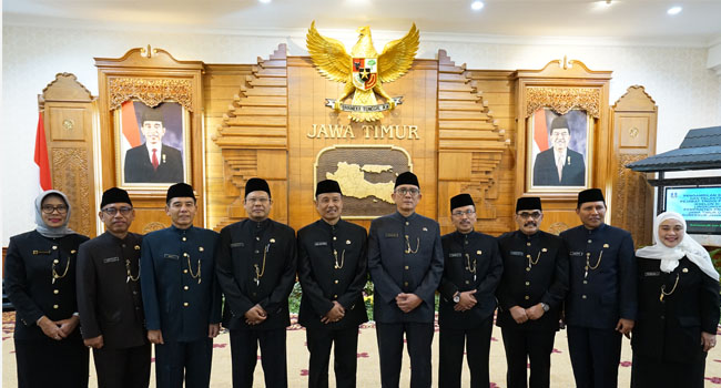 Sertijab Direktur RSU Haji Surabaya Oleh Gubernur Jawa Timur