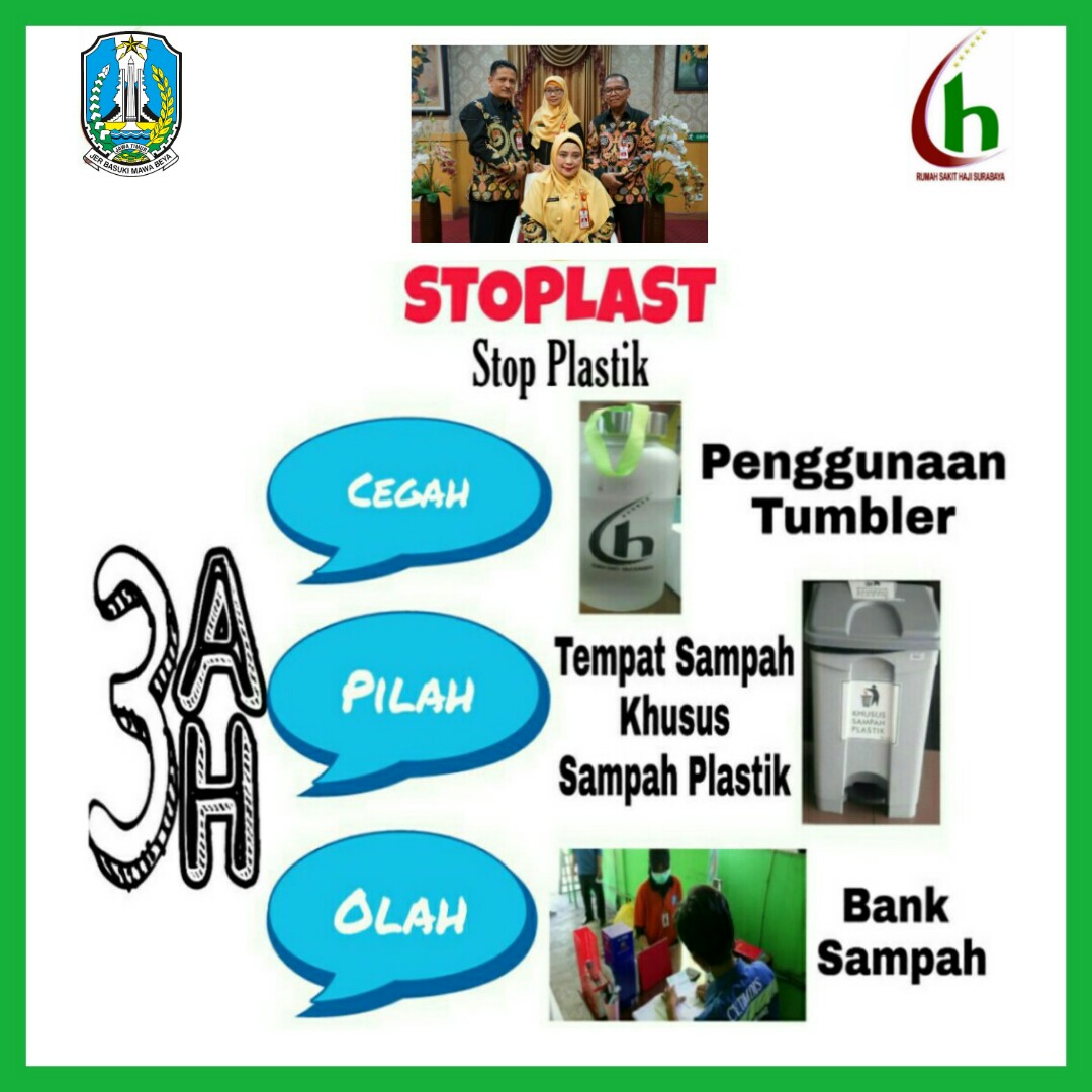 RSU Haji Surabaya Stop Sampah Plastik (STOPLAST)
