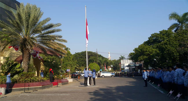 Upacara Memperingati HUT RI ke 73