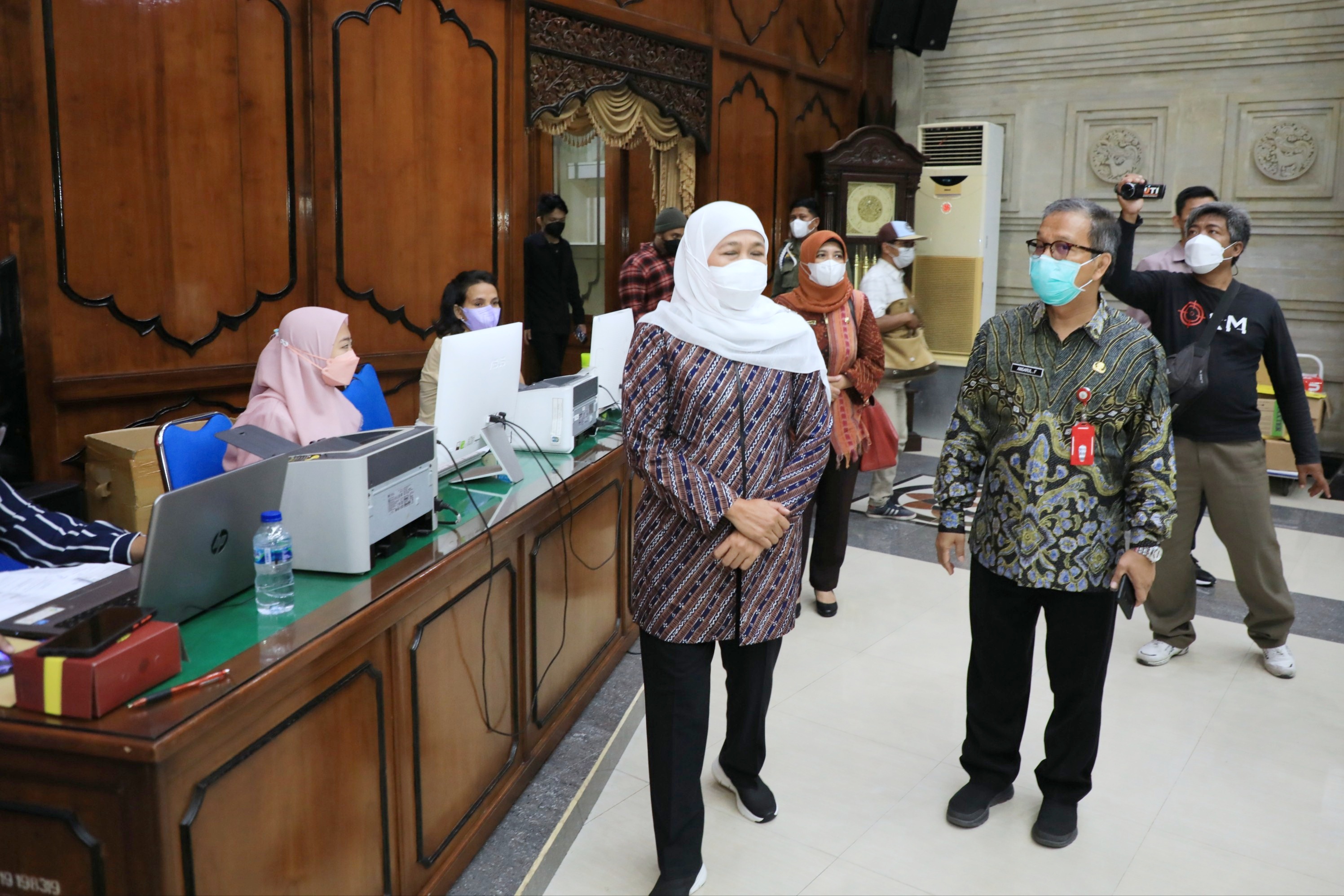 RSUD Haji Prov. Jatim Laksanakan Vaksinasi Pengurus dan Petugas Masjid
